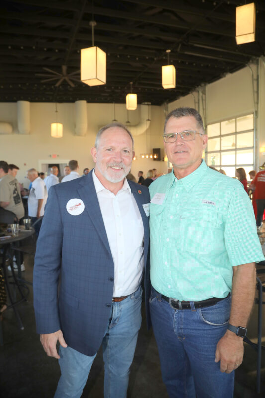 Gneral Robert Nash and Representative Jay Reedy