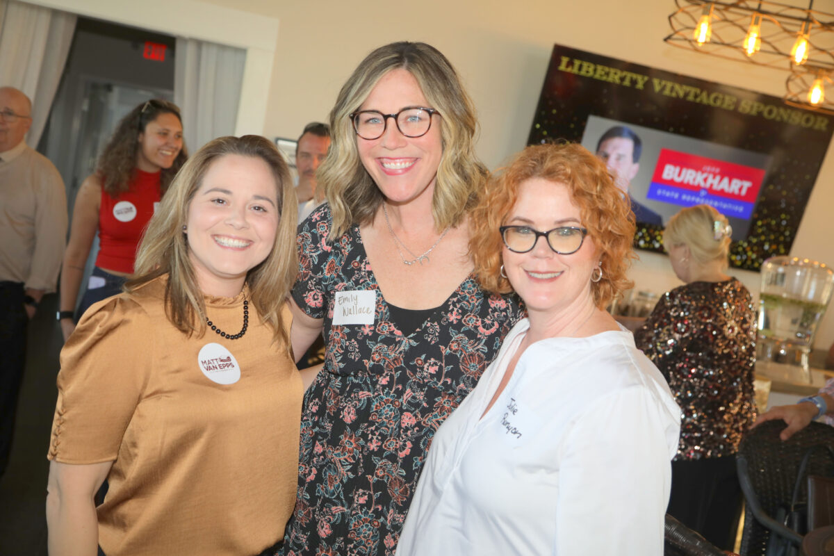 Jamie Peltz, Emily Wallace and Julie Runyon