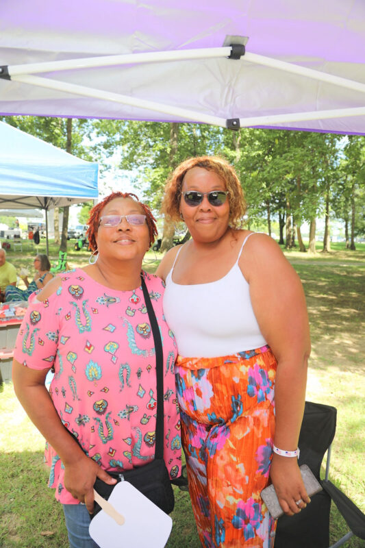 Larceaner Stanfill and Laquetta Sefuiba
