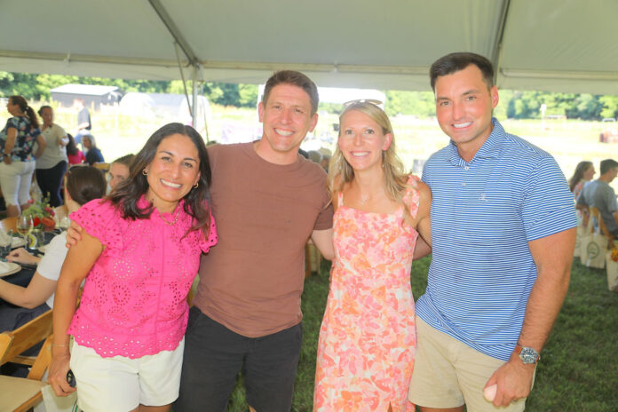 Monica and Dan Hagen, Catherine and Roger Nelms