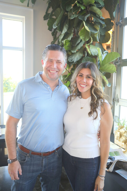 Montgomery County Mayor Wes Golden and Sara Golden