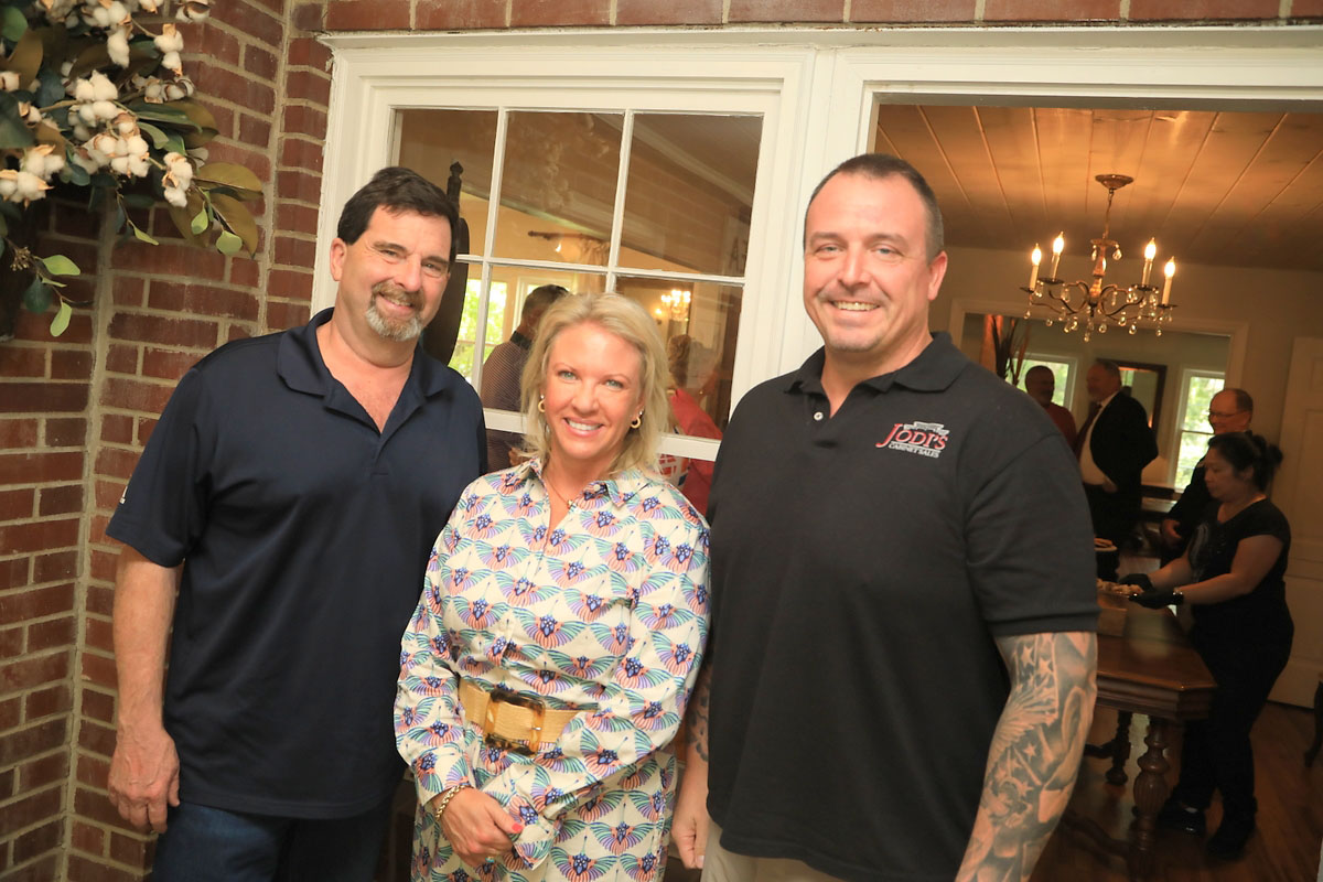 Representative Jeff Burkhart, Assessor of Property Erinne Hester and Commissioner Joe Smith Representative Jeff Burkhart, Assessor of Property Erinne Hester and Commissioner Joe Smith