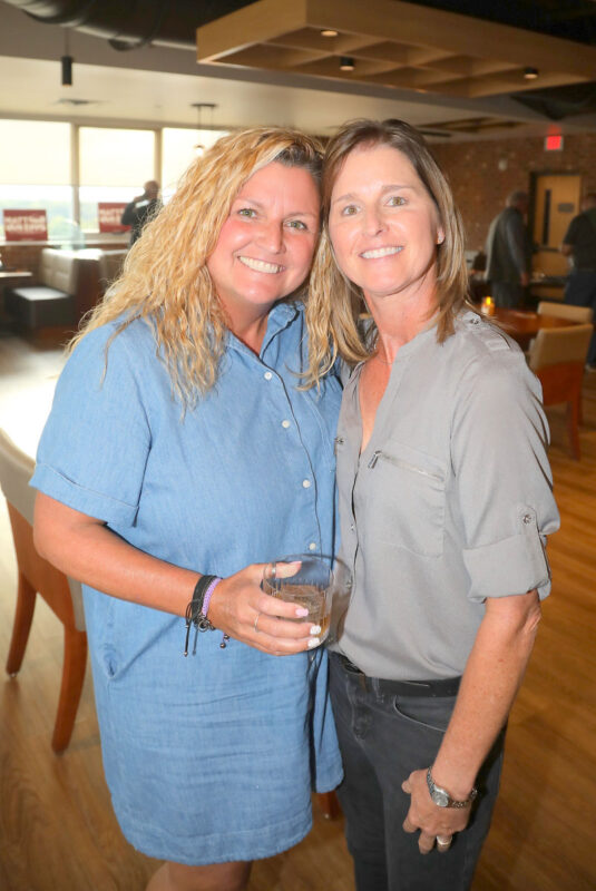 Tara Patterson and Laurel Harris