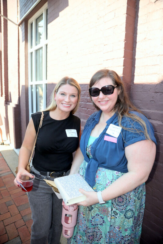 Carley Moseley and Heather Johnson Carley Moseley and Heather Johnson