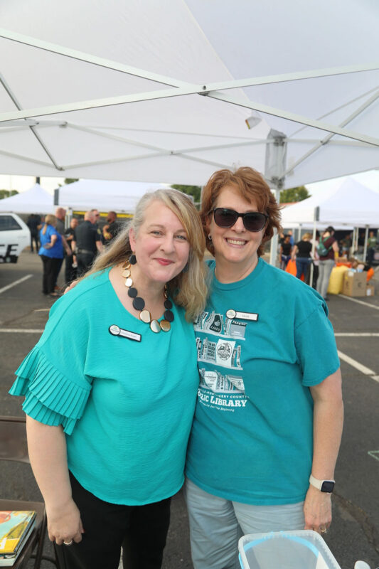 Christina Riedel and Laura Hoffman Christina Riedel and Laura Hoffman