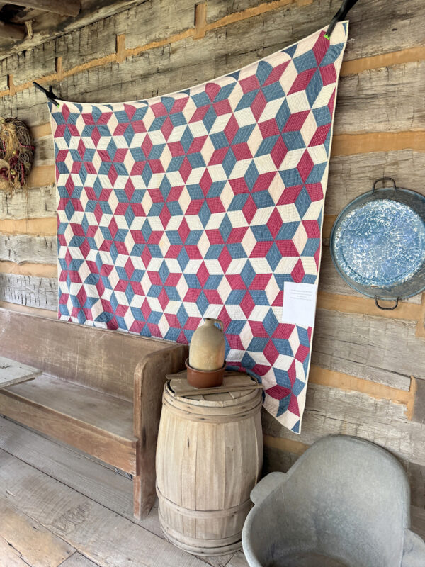 Antique quilt from Collinsville’s Exec. Dir. Jeremy Harris’ collection Antique quilt from Collinsville’s Exec. Dir. Jeremy Harris’ collection