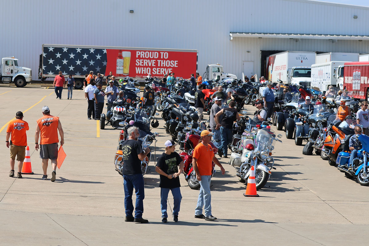 Bikers Who Care's 44th Annual Leslie W. Watson Memorial Toy Run. (Tony Centonze, Clarksville Living Magazine) Bikers Who Care's 44th Annual Leslie W. Watson Memorial Toy Run. (Tony Centonze, Clarksville Living Magazine)