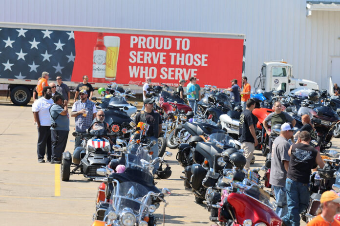 Bikers Who Care's 44th Annual Leslie W. Watson Memorial Toy Run. (Tony Centonze, Clarksville Living Magazine)