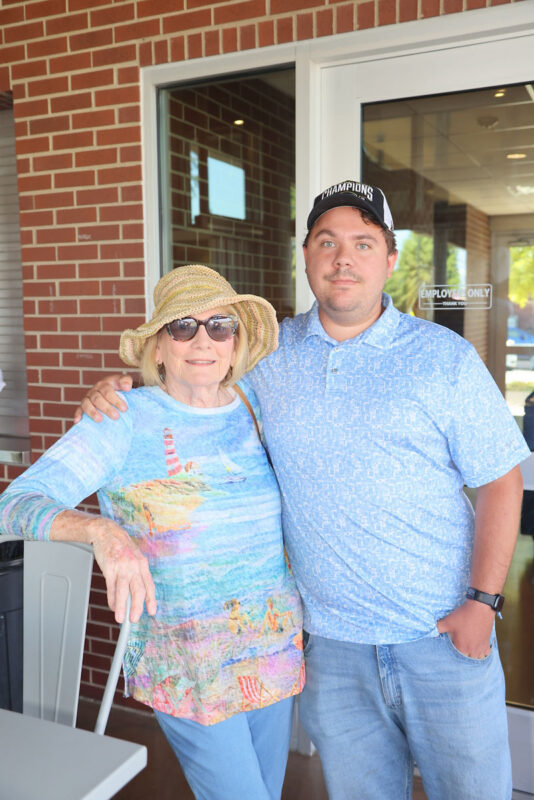 Charlene Lollar and Blake Yrabedra