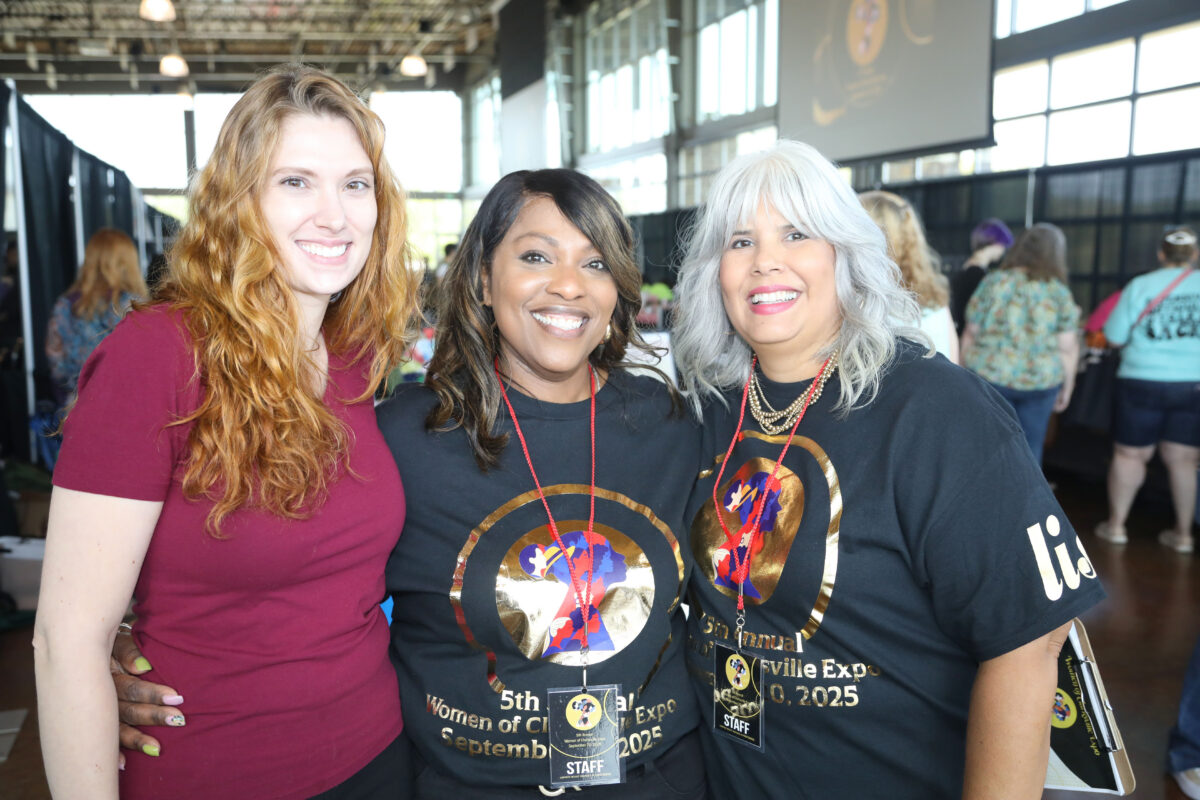 Jennifer Kaiser, Veronica Williams and Lisa Canfield