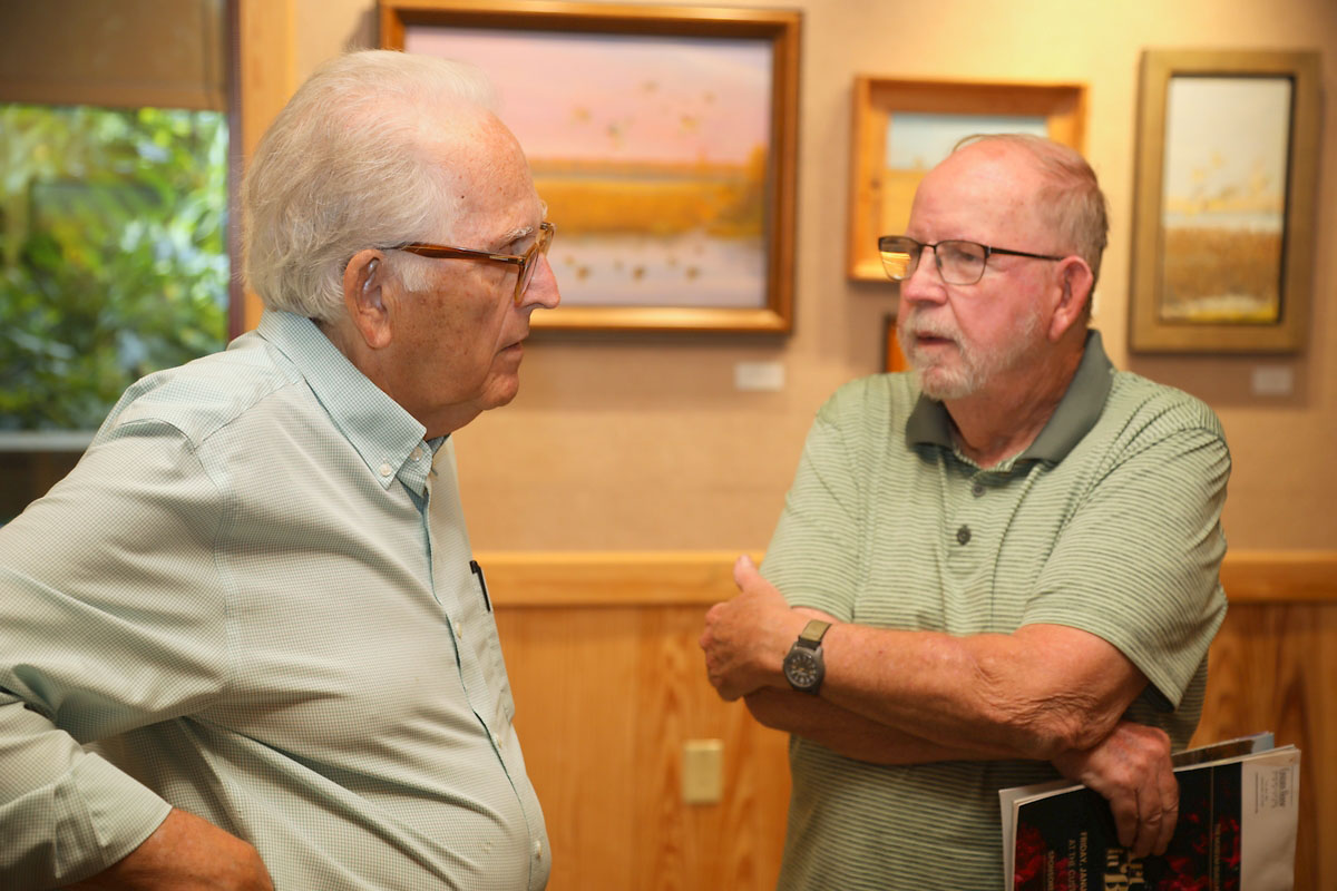 Larry Richardson and Mike Larry Richardson and Mike