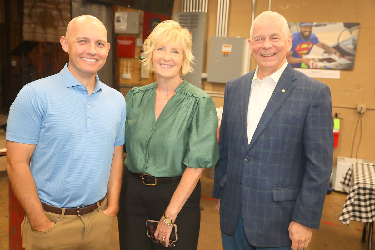 Kevin Kennedy, Jr., Melinda Shepard and Clarksville Mayor Joe PItts Kevin Kennedy, Jr., Melinda Shepard and Clarksville Mayor Joe PItts