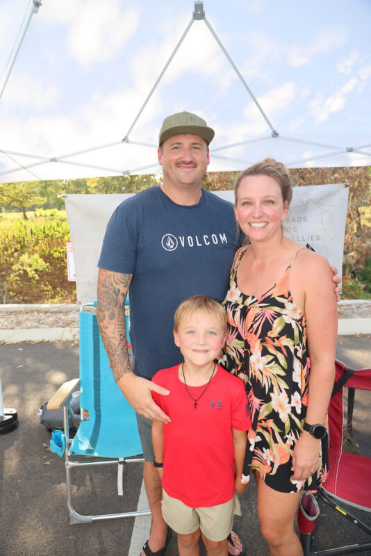 Nick, MIchelle and Wesson Stuebben Nick, MIchelle and Wesson Stuebben