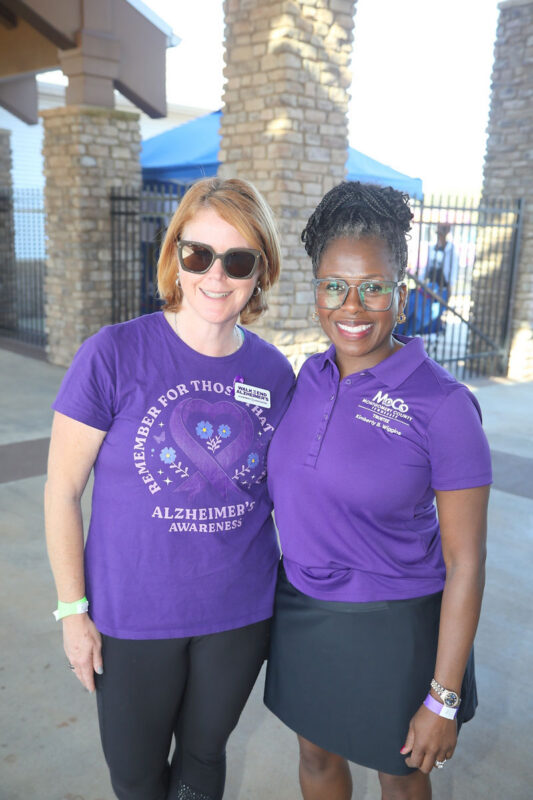 Julie Runyon and Kimberly Wiggins