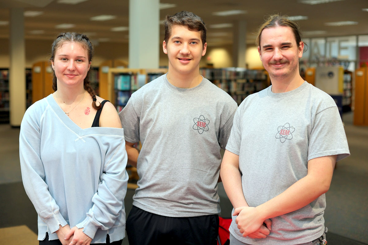 Becca Milton, Anderson Lavigne and Eric Aldrich Becca Milton, Anderson Lavigne and Eric Aldrich