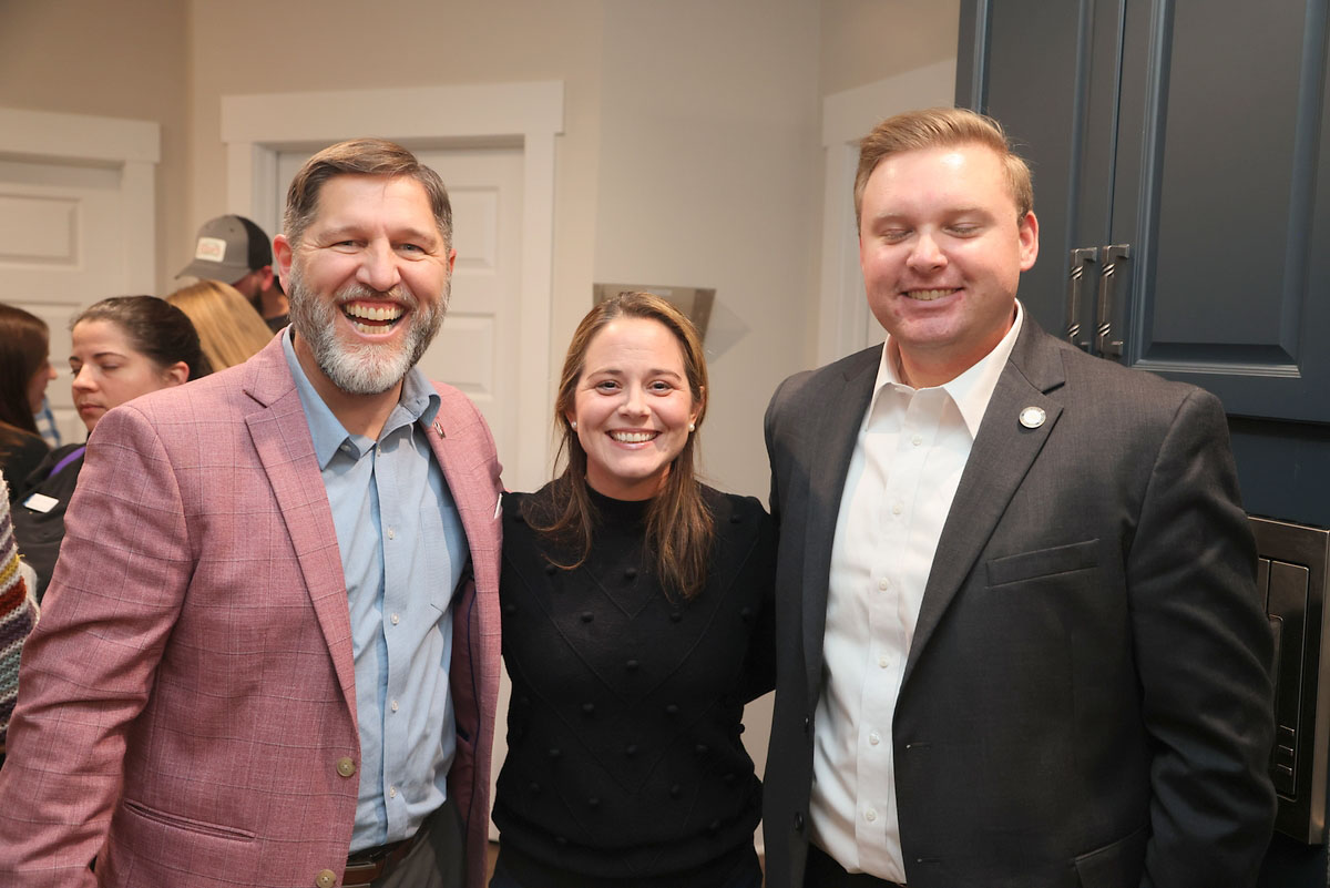 Chris Lancia, Jamie Peltz and Michael Lankford Chris Lancia, Jamie Peltz and Michael Lankford