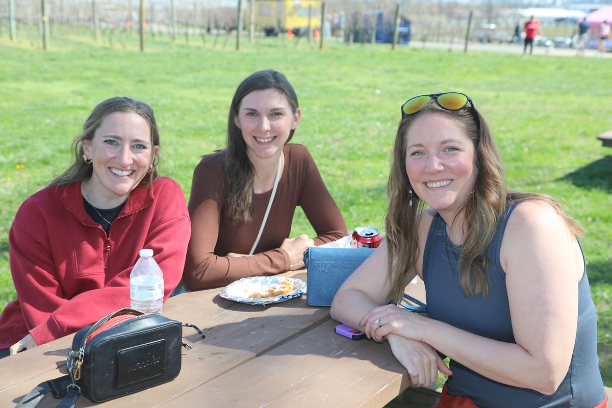 Courtney Lloid, C.C. Haskins and Meghan Beckman Courtney Lloid, C.C. Haskins and Meghan Beckman