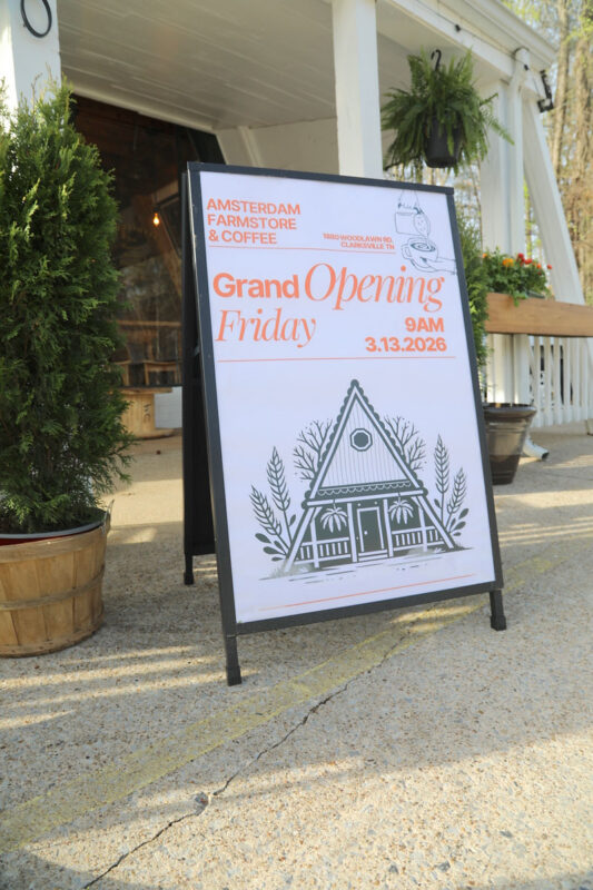 Amsterdam Farmstore &amp; Coffee Grand Opening