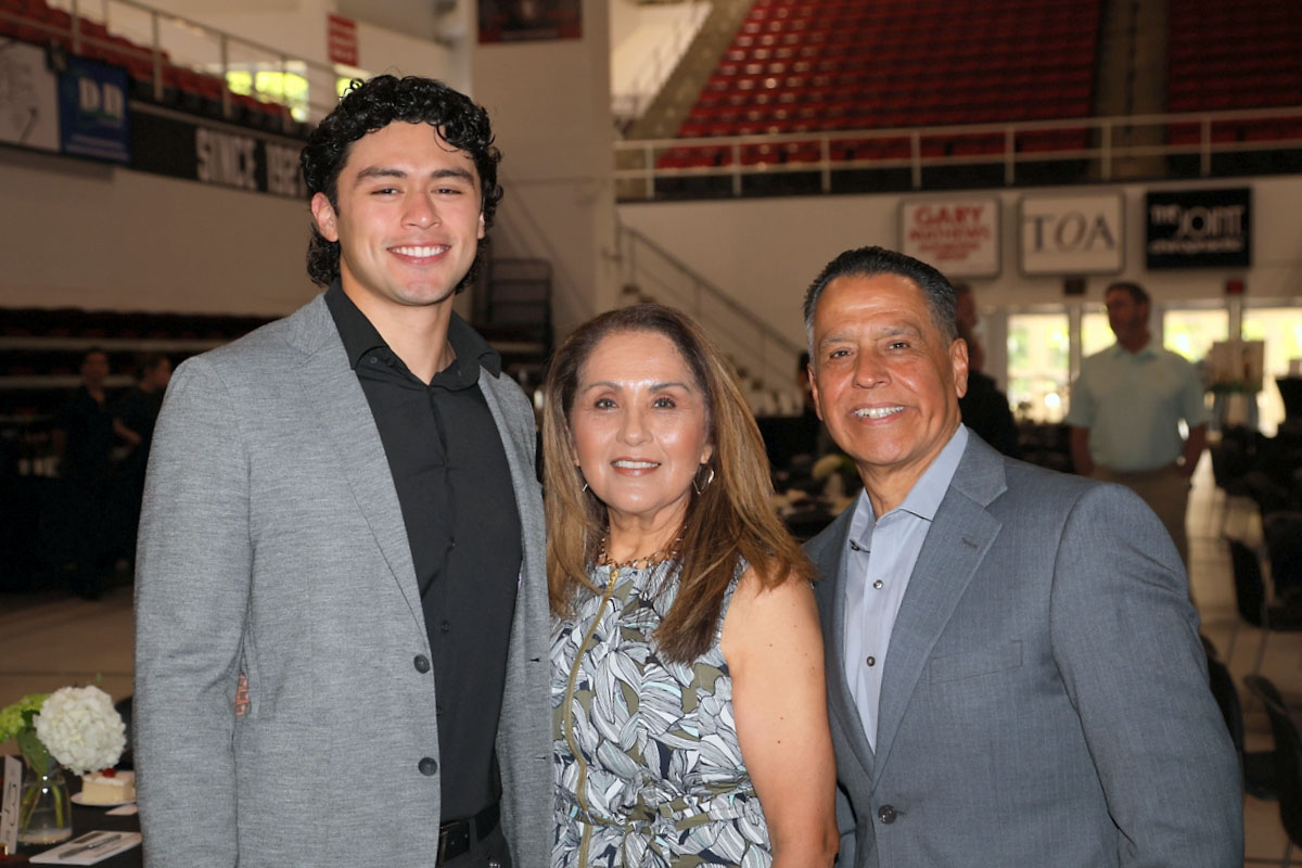 Andrew Millan, Caroline and Tommy Vallejos Andrew Millan, Caroline and Tommy Vallejos