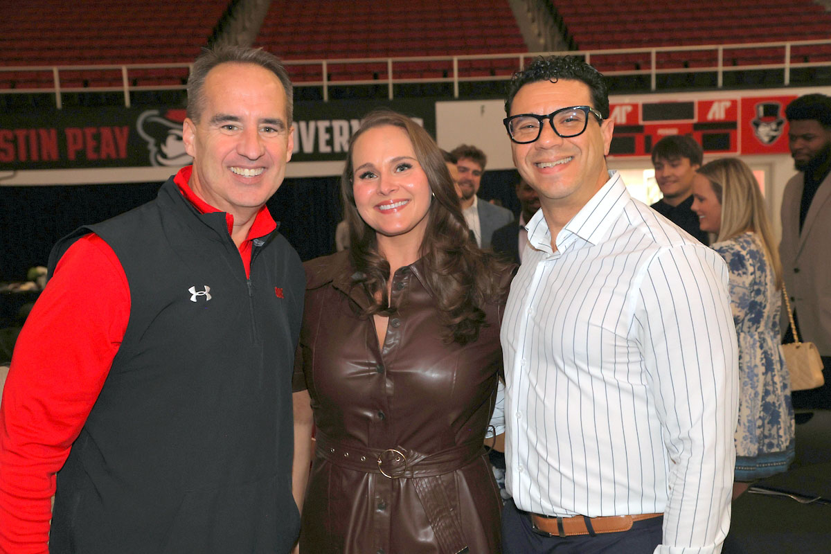 Kris Phillips, Monica Sorensen and James Bagby Kris Phillips, Monica Sorensen and James Bagby