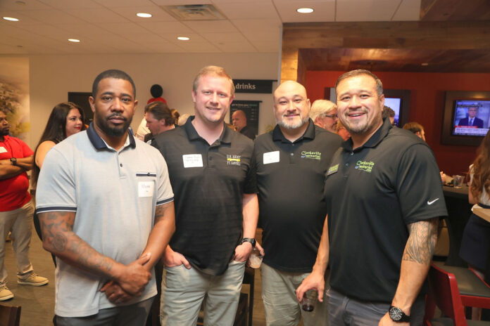 Mike Young, Nathan Fown, Mike Taumua and Jimmy Skerniditz