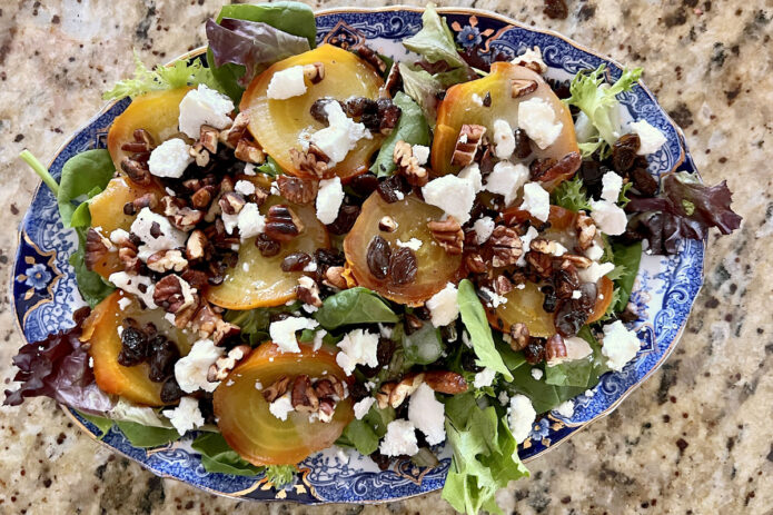 Beets and Greens Salad