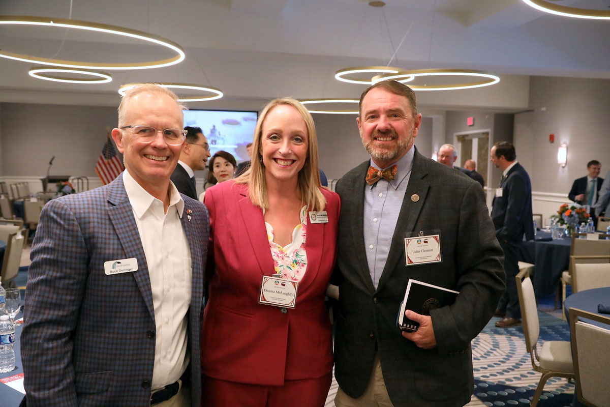 Buck Dellinger, Deanna McLaughlin and John Clement Buck Dellinger, Deanna McLaughlin and John Clement
