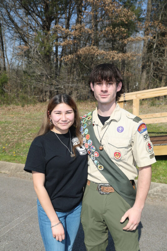 Eagle Scout project Rainbow Bridge