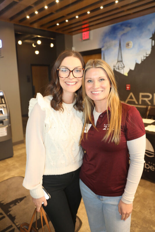 Erin Morton and Carlie Moseley