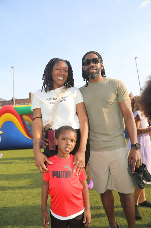 Keela, Zakari and John Reed