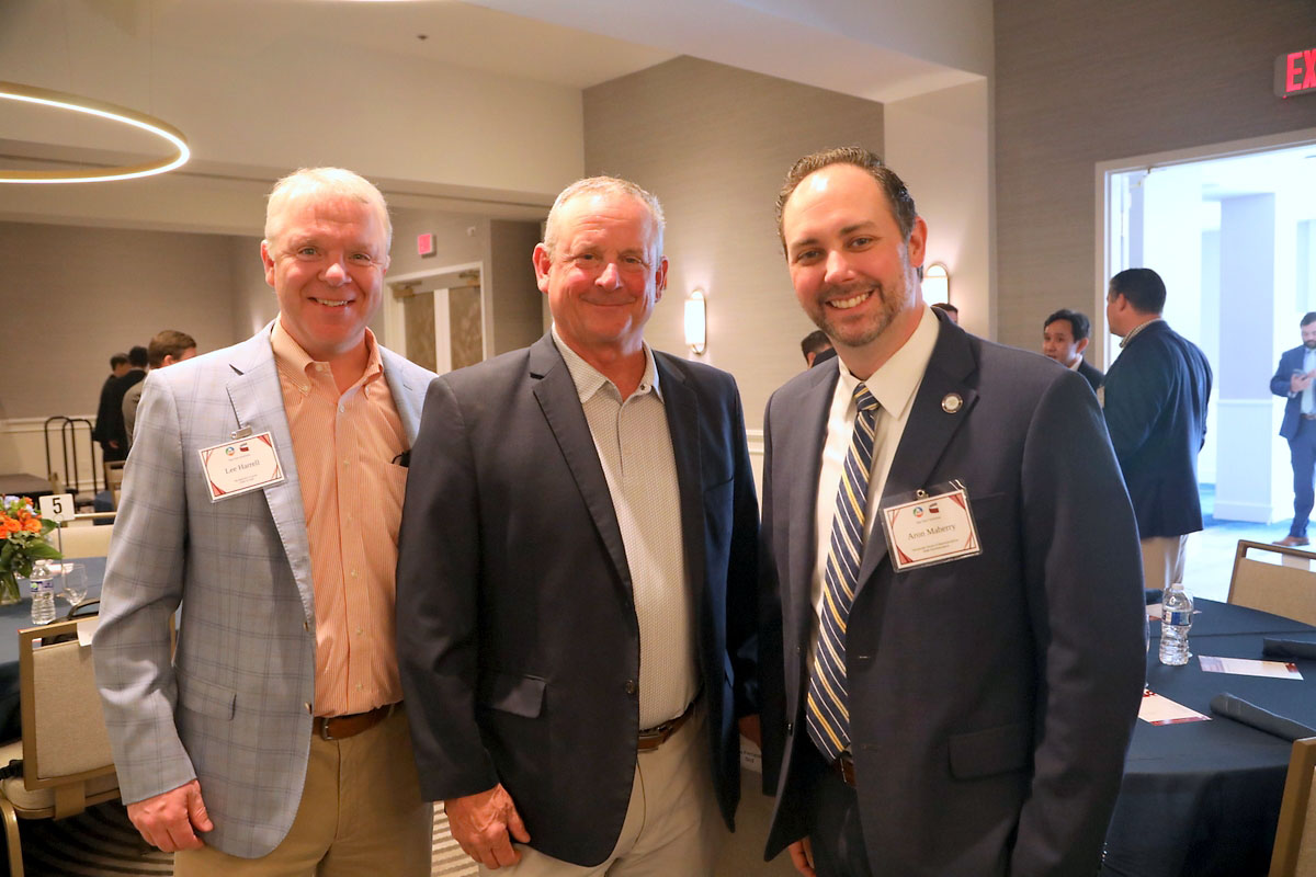 Lee Harrell, Jim Durrett and Aron Maberry Lee Harrell, Jim Durrett and Aron Maberry