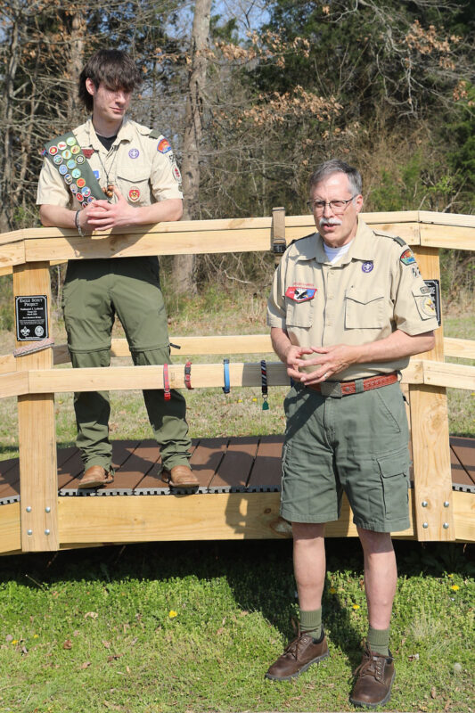 Nathan Leibold and Rick Di Silvio Assistant Scoutmaster Troop 525