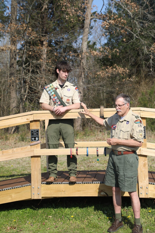 Nathan Leibold and Rick Di Silvio Assistant Scoutmaster Troop 525