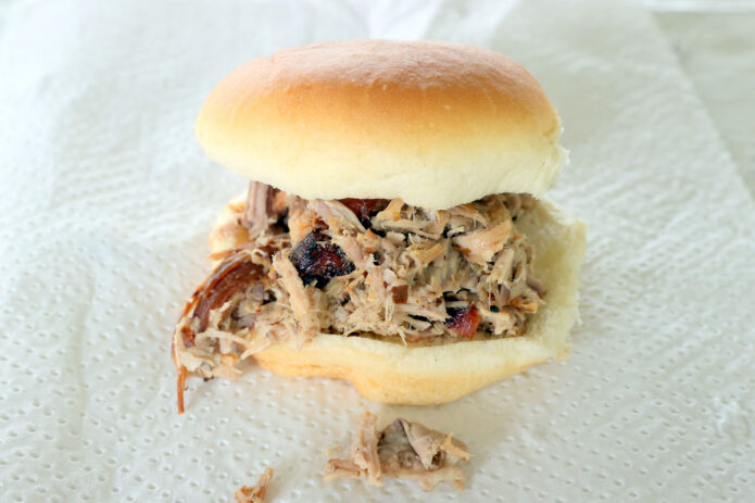 Barbecue Sandwich from the Lone Oak Picnic. (Mark Haynes, Clarksville Living Magazine)