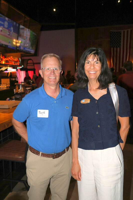Buck Dellinger and Catherine Bertoldi