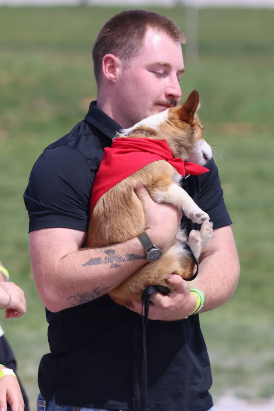 Corgi Races on Mother's Day at Oak Grove Racing