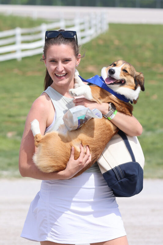 Corgi Races on Mother's Day at Oak Grove Racing