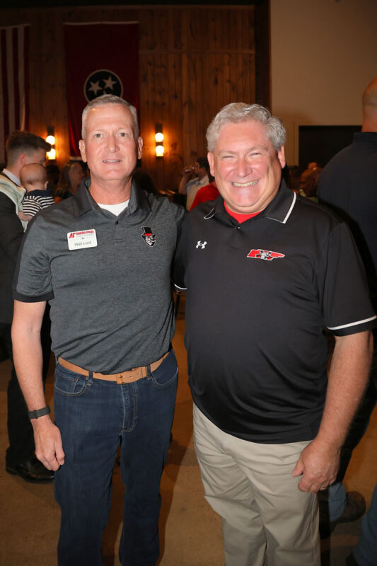 MG (Ret.) Walt Lord and APSU President Michael Licari
