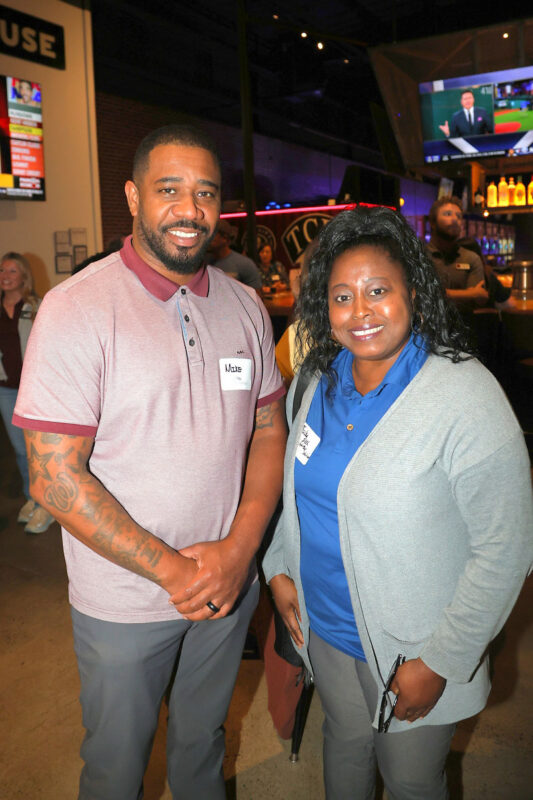 Mike Hill and Jackie Foxx