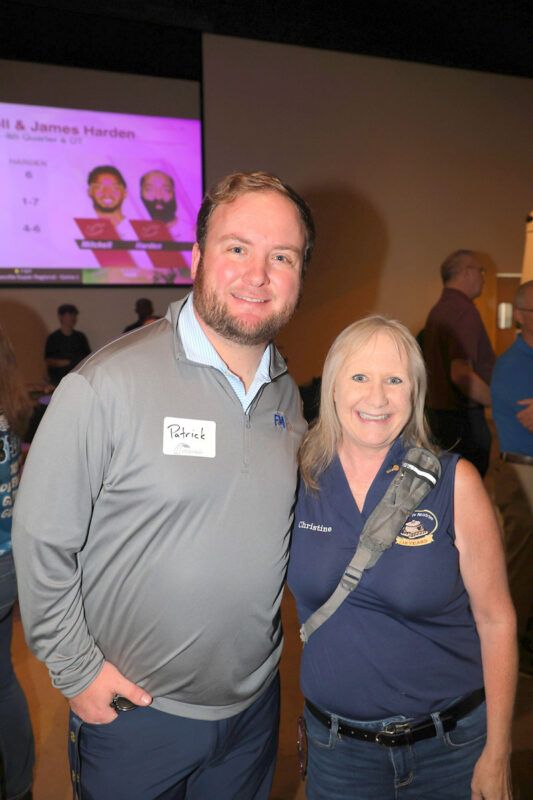 Patrick Zazzaro and Christine Patrick