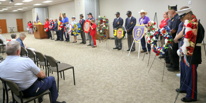 Wreath laying ceremony