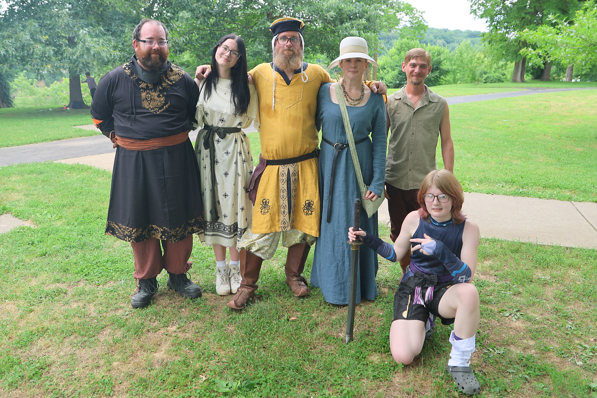 Fun day at Liberty Park with members of the Clarksville chapter of the SCA Society for Creative Anachronism Fun day at Liberty Park with members of the Clarksville chapter of the SCA Society for Creative Anachronism