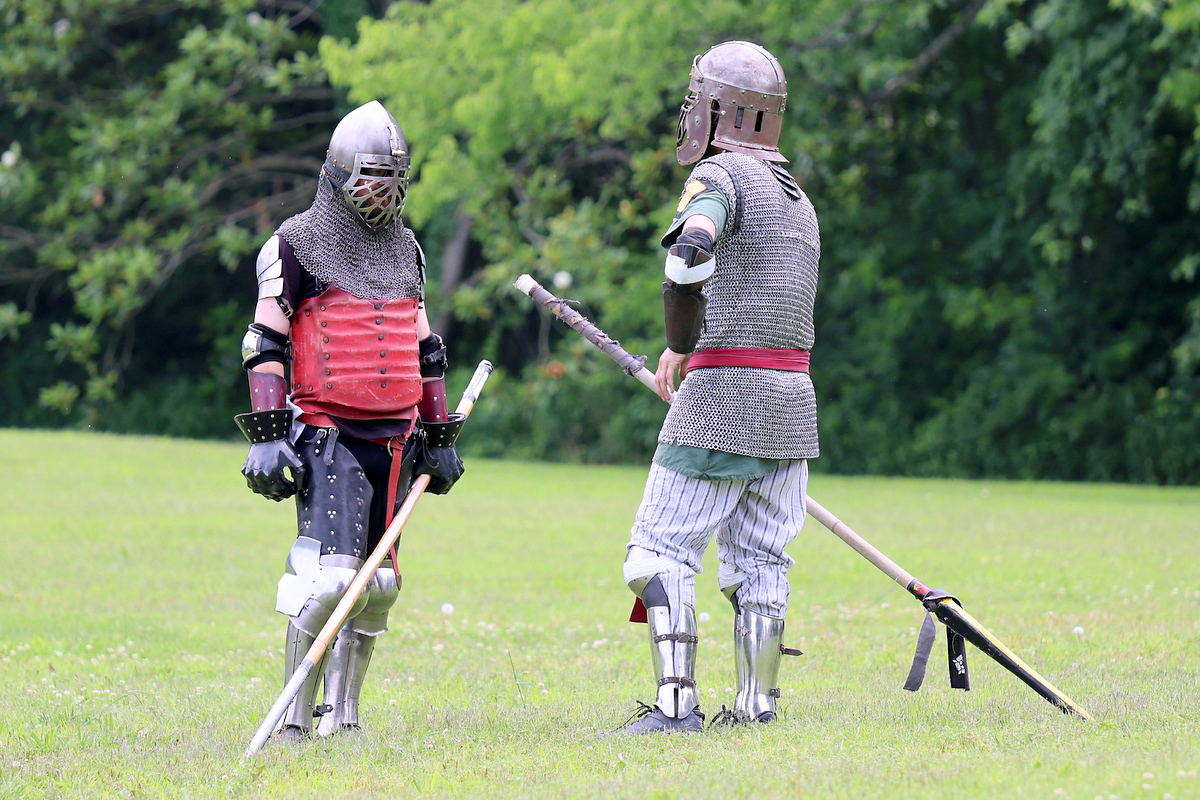 Fun day at Liberty Park with members of the Clarksville chapter of the SCA Society for Creative Anachronism Fun day at Liberty Park with members of the Clarksville chapter of the SCA Society for Creative Anachronism