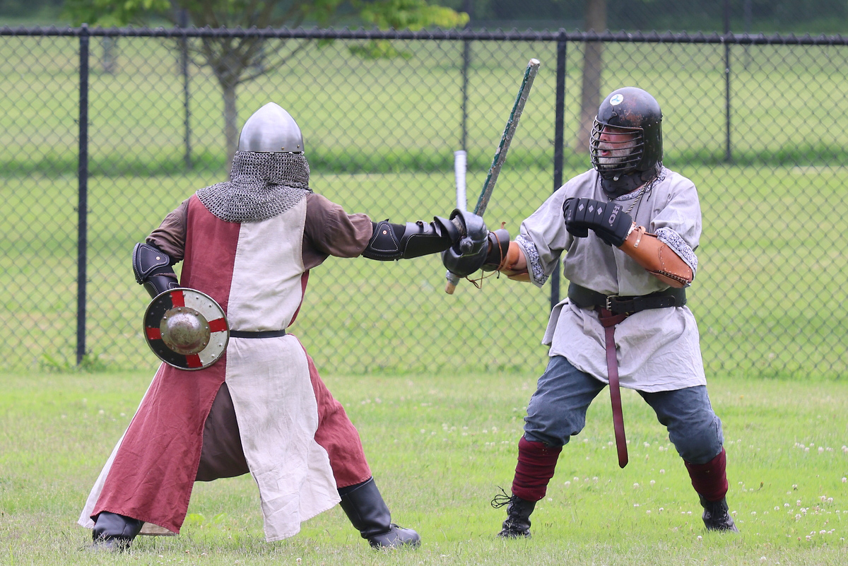 Fun day at Liberty Park with members of the Clarksville chapter of the SCA Society for Creative Anachronism Fun day at Liberty Park with members of the Clarksville chapter of the SCA Society for Creative Anachronism