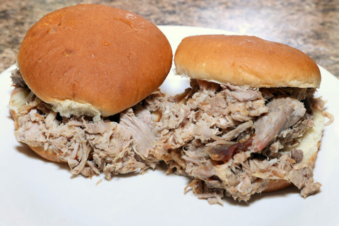 Lone Oak Picnic’s Famous Barbeque Sandwiches. (Mark Haynes, Clarksville Living Magazine)