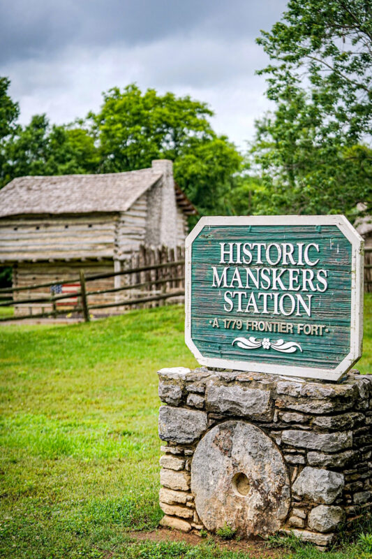 Mansker's Station. (Chris Lancia, Clarksville Living Magazine) Mansker's Station. (Chris Lancia, Clarksville Living Magazine)